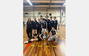 Les M18 finissent 2nd du championnat régional!