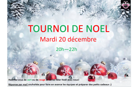 Tournoi interne de Noël