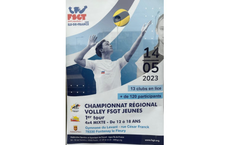 Premier tour du championnat régional Jeunes